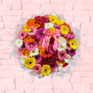 60pz de gerberas
