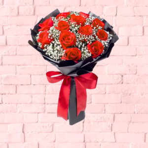 12PZ DE ROSAS ROJAS