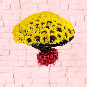 50pz de girasoles